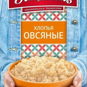 Хлопья Националь овсяные к/у 400г