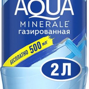 Вода Аква Минерале газ пэт 2л