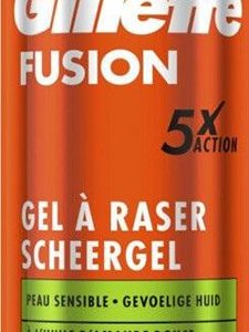 Гель д/бритья Gillette Fusion Hydra Sensitive skin 200мл