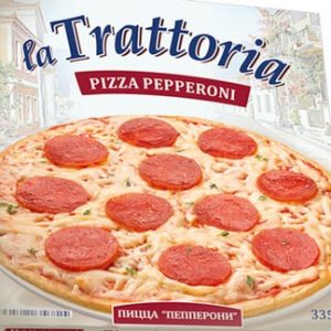 Пицца Ла Траттория пепперони с/м 335г