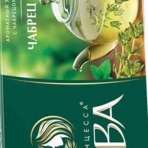 Чай Принцесса Ява зеленый чабрец-мята 25*1,5г