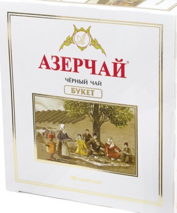 Чай Азерчай байховый букет черный 100*2г