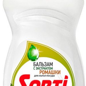 Средство д/мытья посуды Sorti бальзам ромашка 450г