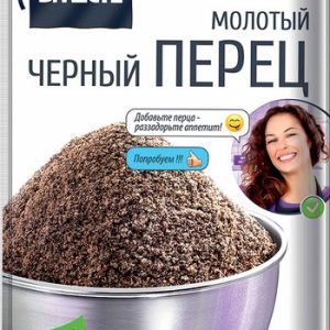 Перец Готовим вместе черный молотый м/у 15г