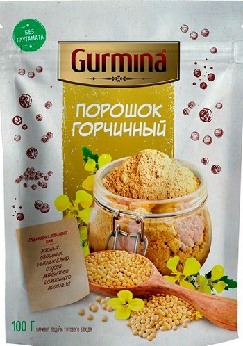 Горчичный порошок Гурмина д/п 100г