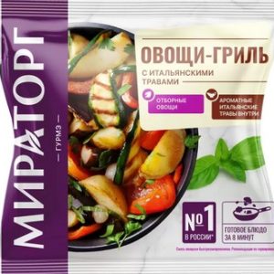 Овощи-гриль Мираторг с Итальянскими травами м/у с/м 400г