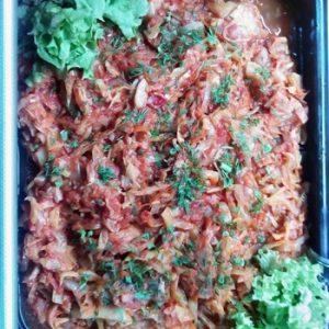 Капуста тушеная вес