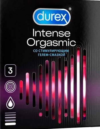 Презервативы Durex Intense Orgasmic 3шт