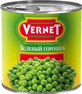 Горошек Vernet ж/б 400г