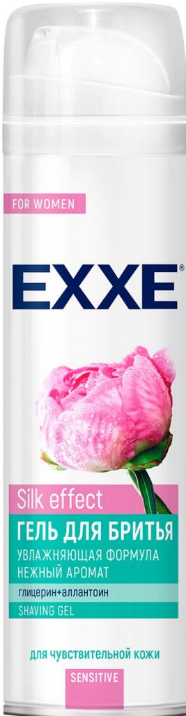Гель д/бритья EXXE Sensitive Silk effect жен д/чувствит.кожи 200мл