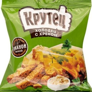 Сухарики Крутец холодец с хреном м/у 80г