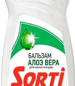 Средство д/мытья посуды Sorti clean&care бальзам алоэ вера 900г
