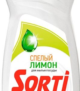 Средство д/мытья посуды Sorti gel active лимон 900г