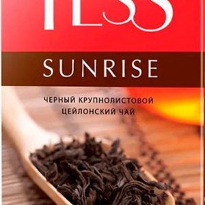 Чай Tess Sunrise черный цейлон кр лист 100г