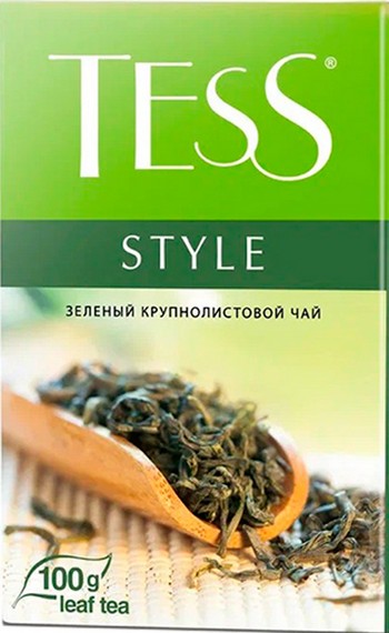 Чай Tess Style зеленый кр лист 100г