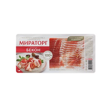 Бекон Мираторг с/к 200г