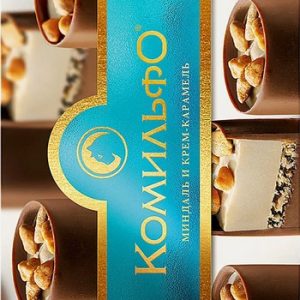 Конфеты Комильфо крем-миндаль к/у 116г