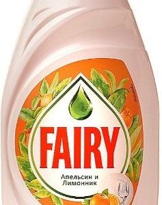 Средство д/мытья посуды Fairy апельсин-лимонник пена эффект 900мл