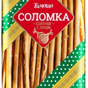 Соломка Тимоша соленая с луком 100г