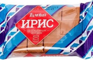 Ирис Тимоша полутвердый со сгущ мол 100г