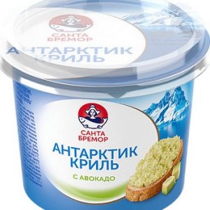 Крем-паста Санта Бремор Антарктик криль с авокадо п/б 150г