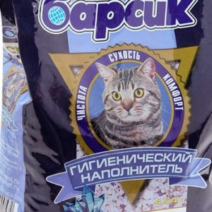 Гигиен наполнитель Барсик Crystals с силикагелем 4,54л