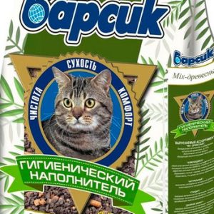 Гигиен наполнитель Барсик Mix древесный 4,54л