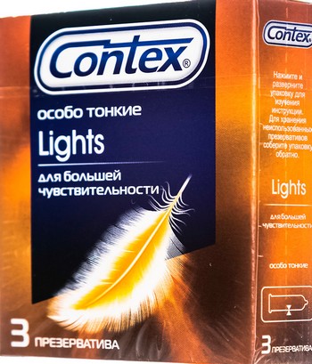 Презервативы Contex Lights Ultra Thin 3шт арт.18010-10-10