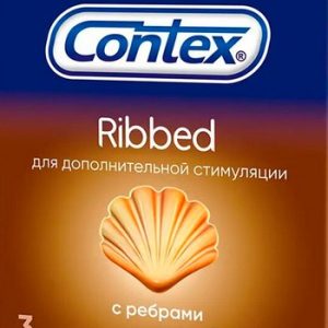 Презервативы Contex Ribbed 3шт