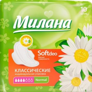 Прокладки Милана Soft deo Normal классические 10шт