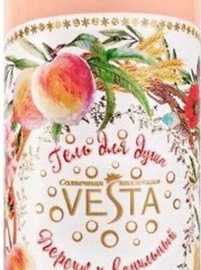 Гель д/душа Vestask персик/ванильный йогурт 500мл