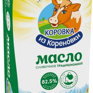 Масло Коровка из Кореновки Традиционное сливочное 82,5% фольга 170г без змж