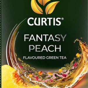 Чай Curtis зеленый персик/лепестки роз ф/п 25*1,5г