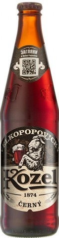 Пивной напиток Велкопоповицкий Козел Черный темный ст/б 3,7% 0,45л