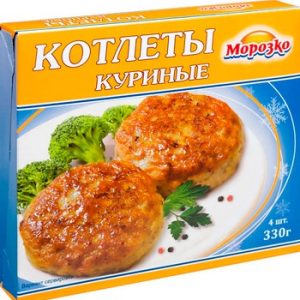 Котлеты куриные Морозко 330г