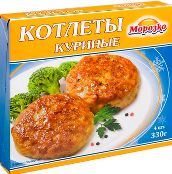 Котлеты куриные Морозко 330г