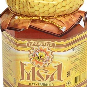 Мед Пчела Маня премиум натуральный гречишный ст/б 250г