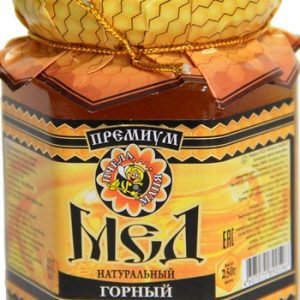 Мед Пчела Маня премиум натуральный горный ст/б 250г