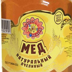 Мед Пчела Маня натуральный цветочный твист 400г