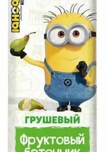 Фруктовый батончик Ого! Миньоны грушевый для детского питания 25г