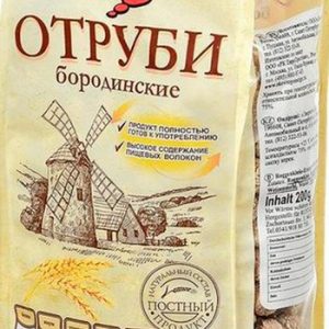 Отруби Ого! ржаные Бородинские м/у 200г
