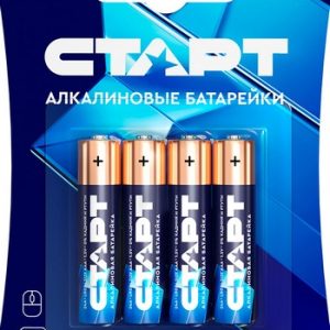Элементы питания Старт алкалиновые LR03-BL4 блистер 4шт