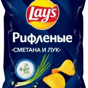 Чипсы Лейс сметана-лук 140г