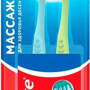Зубная щетка Colgate Massager medium 1+1 Акция