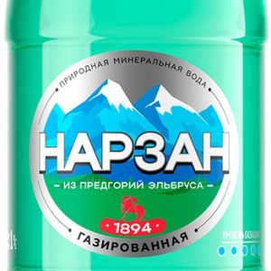 Вода Нарзан минерал лечебно-столовая газ пэт 1,0л