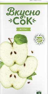 Напиток ВкусноСок сокосодержащий яблоко т/п 0,95л