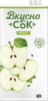 Напиток ВкусноСок сокосодержащий яблоко т/п 0,95л