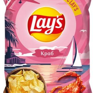 Чипсы Лейс краб 140г