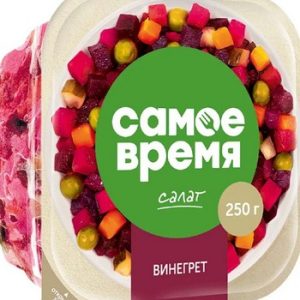 Салат Санта Бремор Самое время Винегрет с квашеной капустой п/б 250г