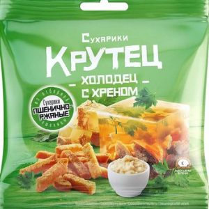 Сухарики Крутец холодец с хреном м/у 35г